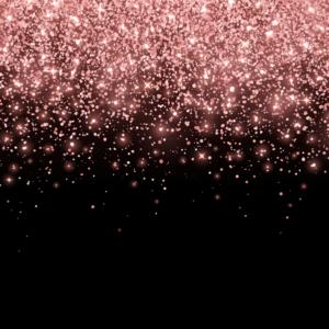 pink rosegold fairy tale lights bannerwall