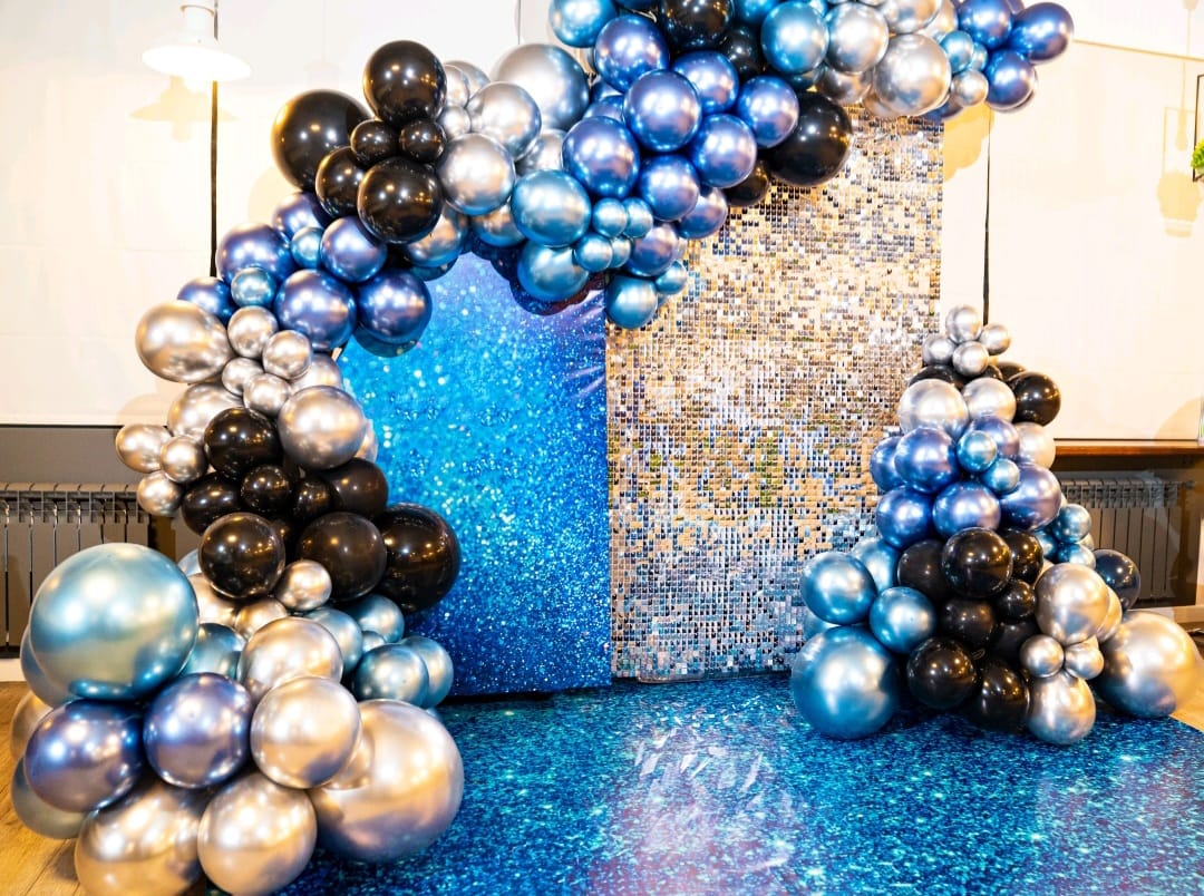 WhatsApp Image 2023-01-16 at 13.13.11 Our Blue & Black 3D Balloon Wall